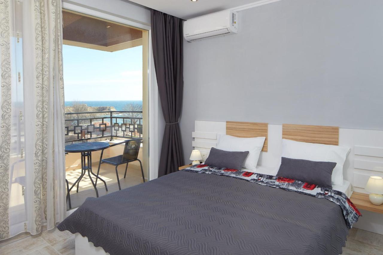 Niko'S Sea View Apartments Deluxe Misivri Dış mekan fotoğraf